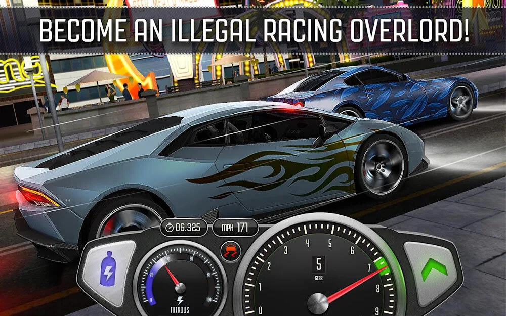 Top Speed: Drag & Fast Racing Mod Top Speed: Drag & Fast Racing Mod
