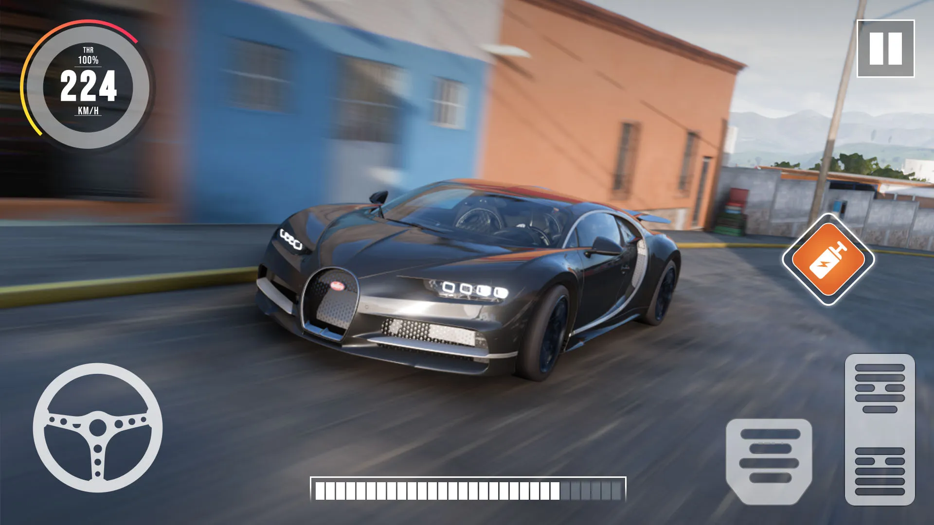 Drive Bugatti Chiron: Car Game