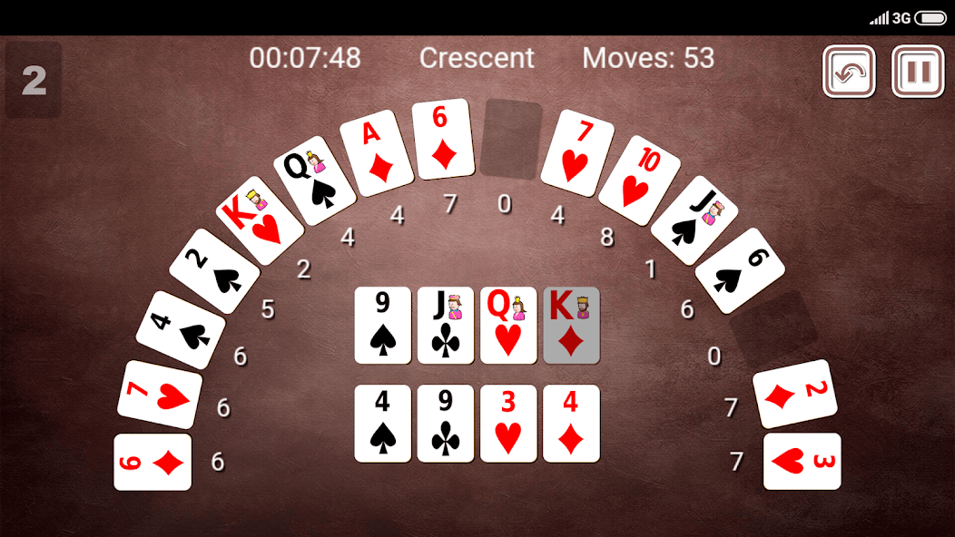 Crescent Solitaire Latest Crescent Solitaire Latest