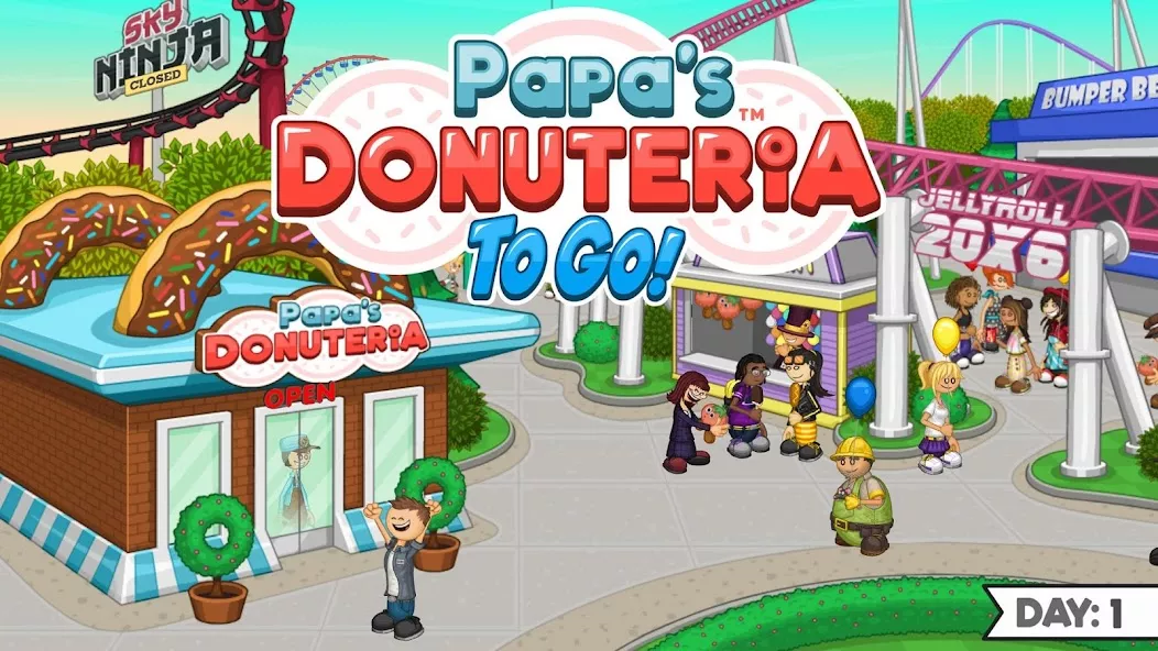 Papa’s Donuteria To Go Mod
