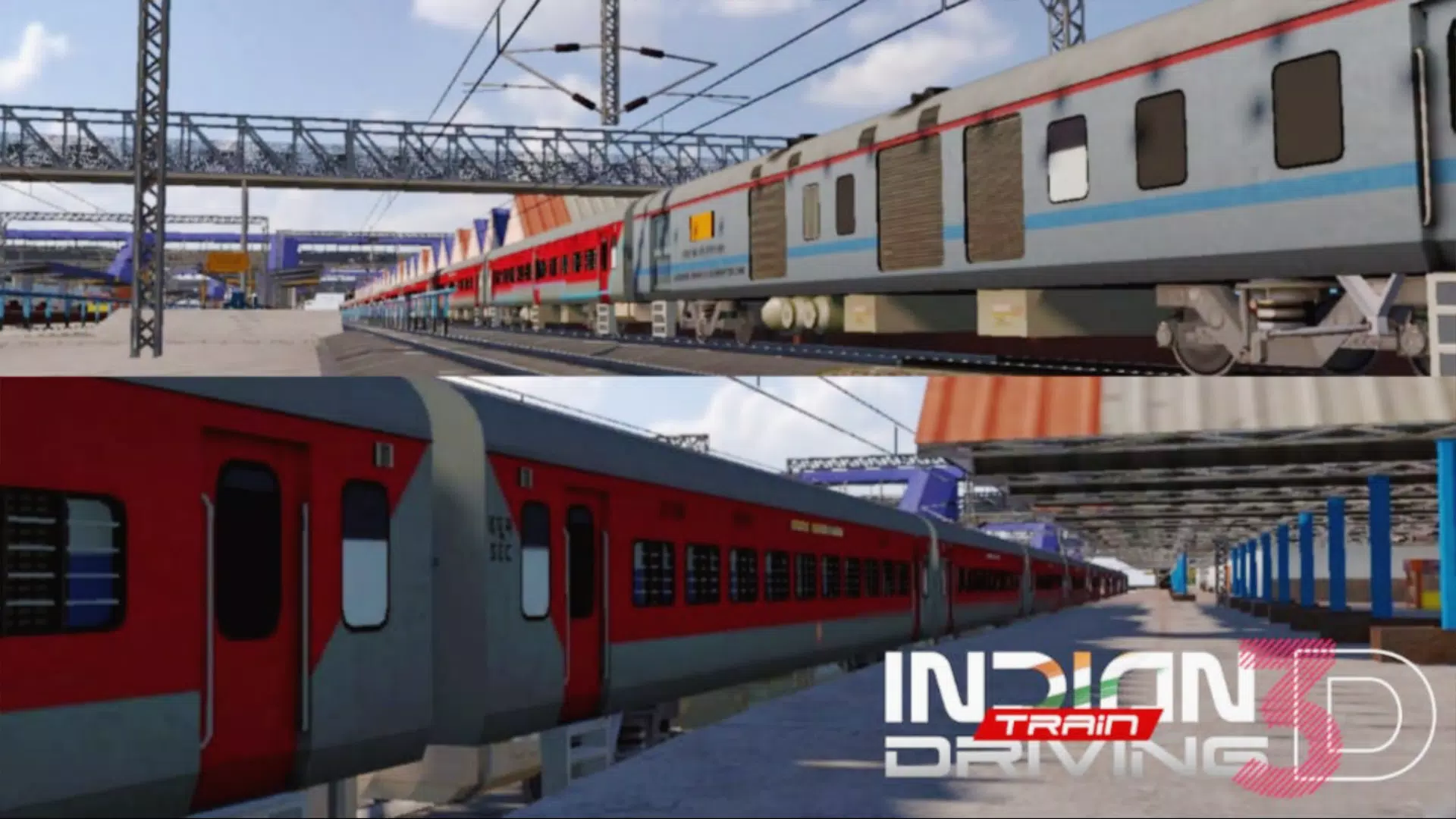 Indian Train Driving Train 3D Indian Train Driving Train 3D