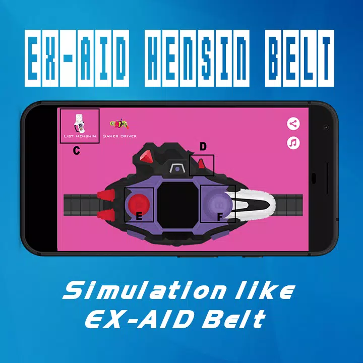 Kamen Rider Ex-Aid Henshin Belt