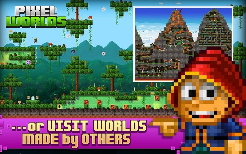 Pixel Worlds: MMO Sandbox Mod