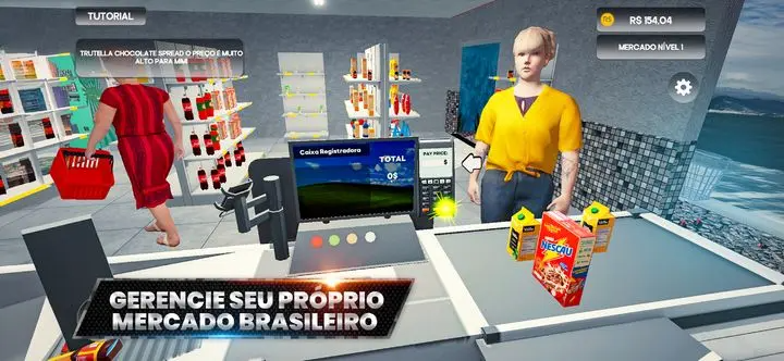 SuperMercado Brasil Simulator
