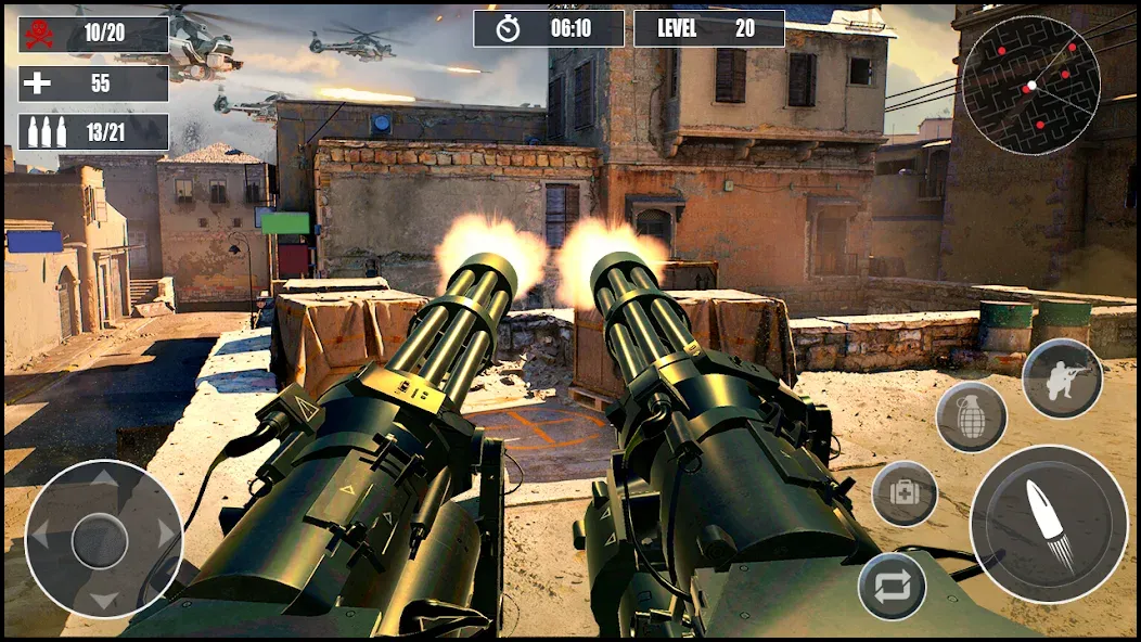 Machine Gun Firing: Gun Games