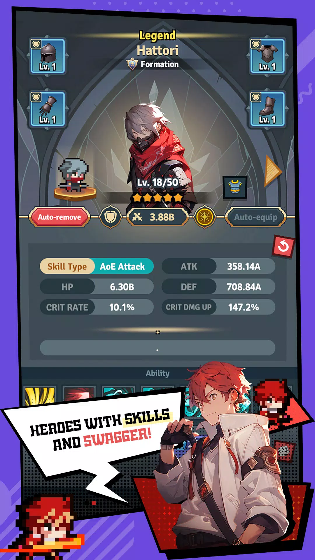 Rumble Squad: Idle Pixel RPG Rumble Squad: Idle Pixel RPG
