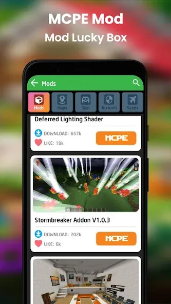 MODS MCPE