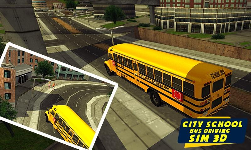City High School Bus Driving Simulator 2018