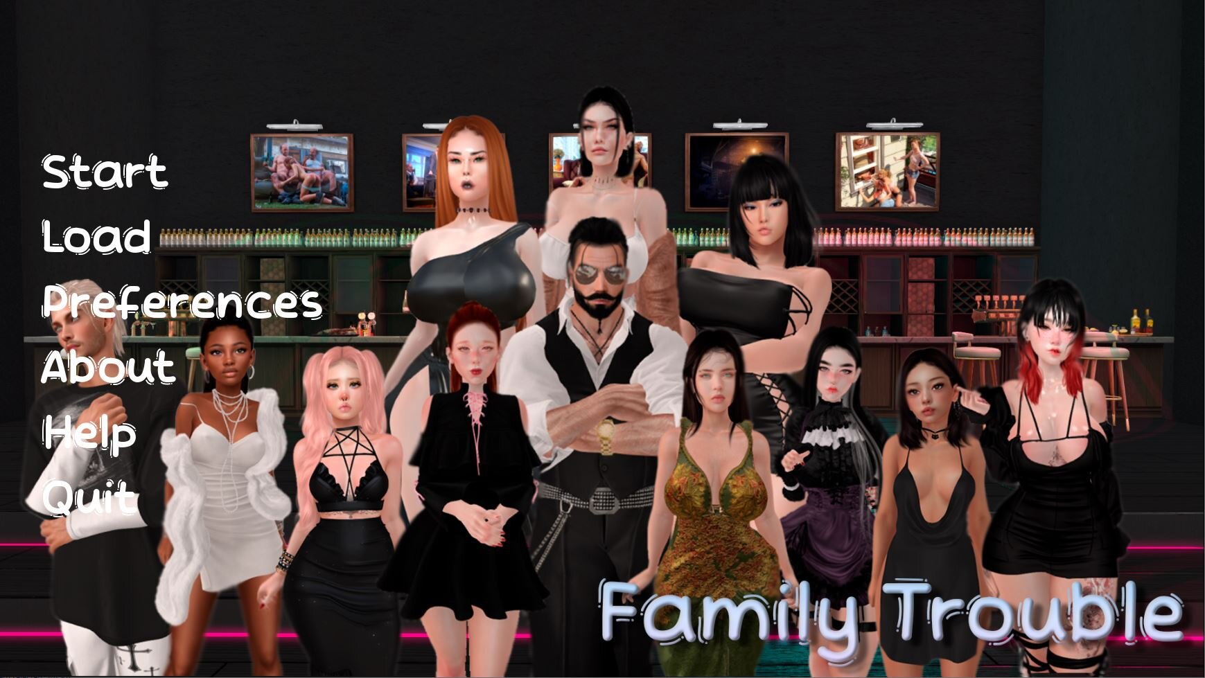 Family Trouble [Goth Girl]