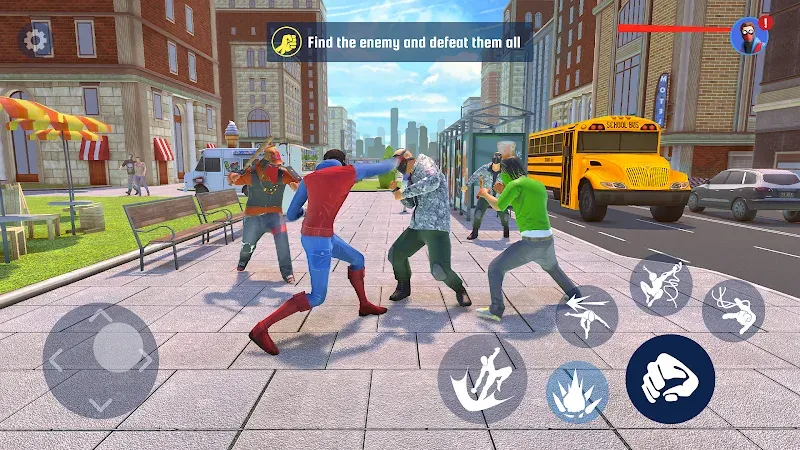 Spider Fighting Hero