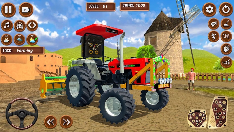 Tractor Game 3D Indian Tractor Tractor Game 3D Indian Tractor