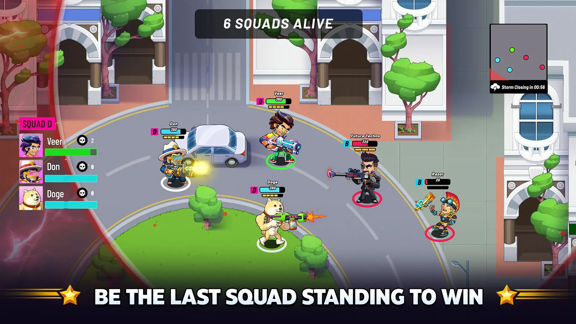Battle Stars 4v4 Multiplayer