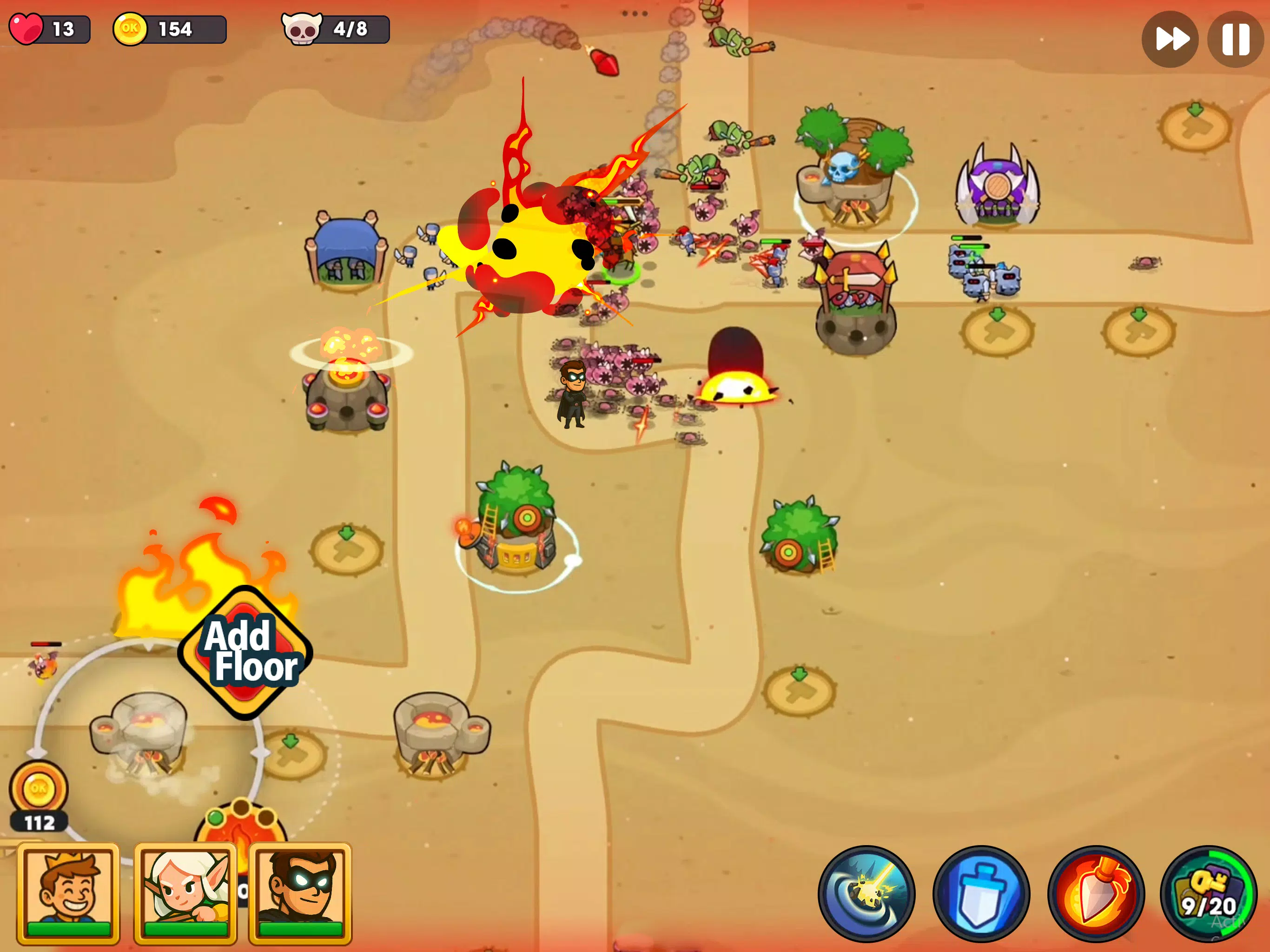 Double Defense TD: Twinhold
