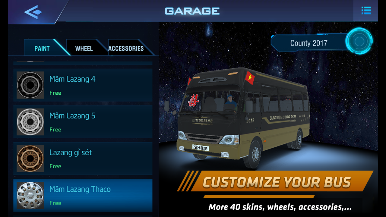 Minibus Simulator Vietnam