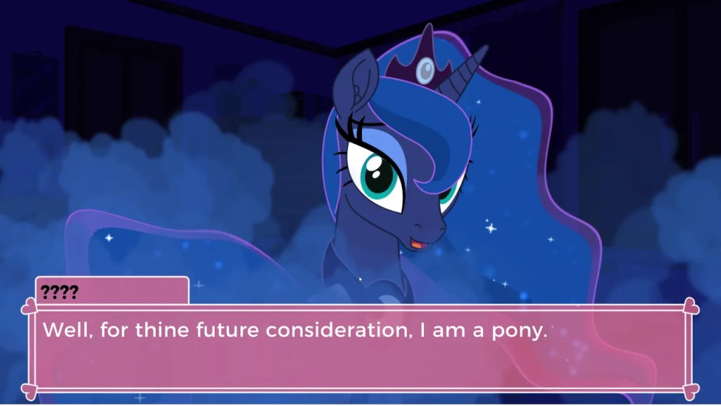 Pony Waifu Sim