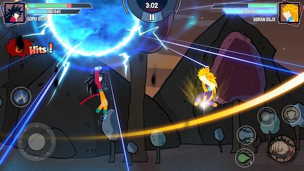 Stickman Warriors Super Dragon Shadow Fight