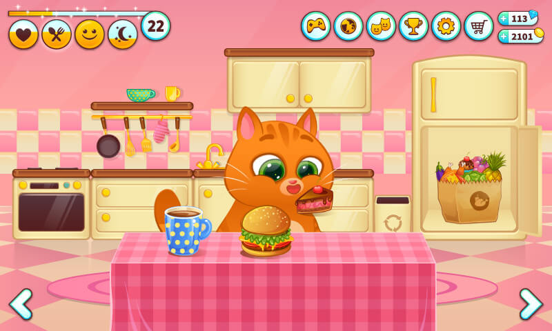 Bubbu – My Virtual Pet Cat Mod