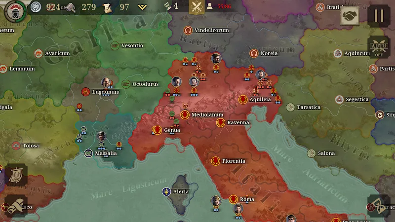 Great Conqueror: Rome War Game