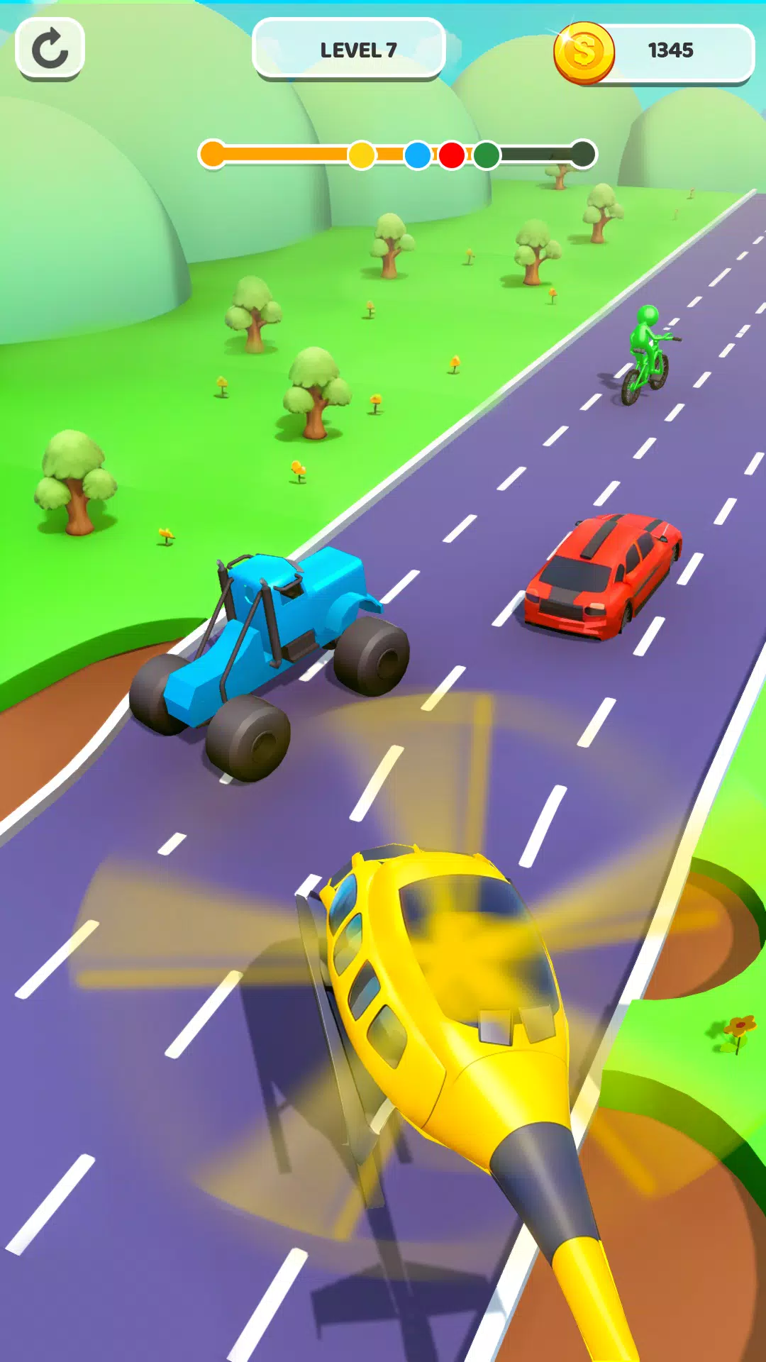 Shape Transform Shifting Races