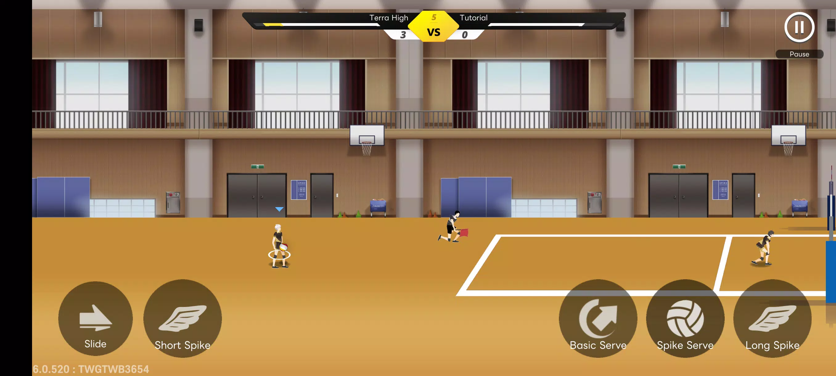 The Spike Cross - Volleyball