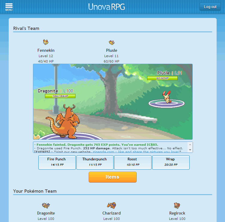 UnovaRPG Pokemon Game Launcher UnovaRPG Pokemon Game Launcher