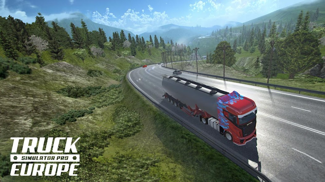 Truck Simulator PRO Europe Mod