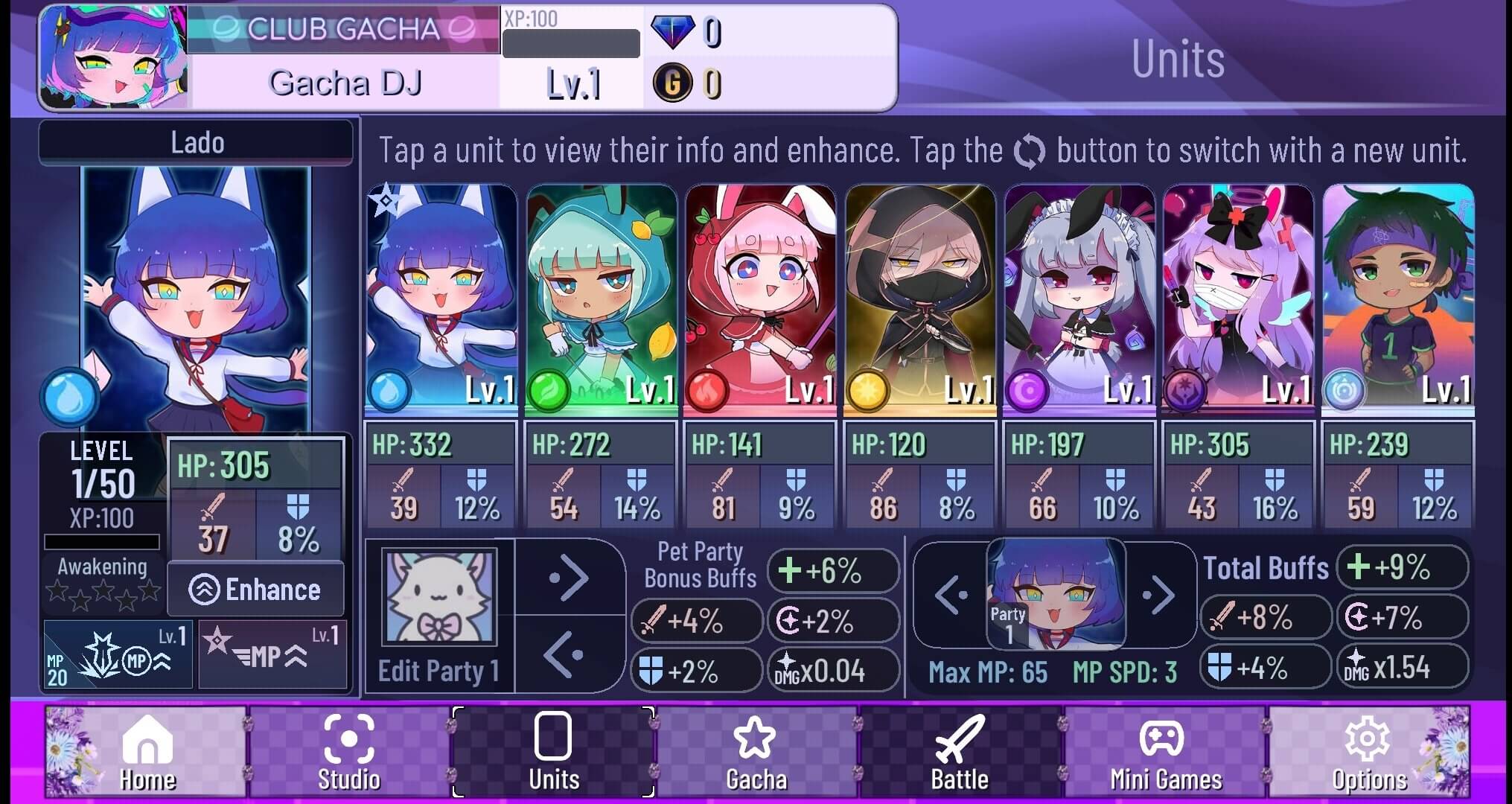 Gacha Lavender