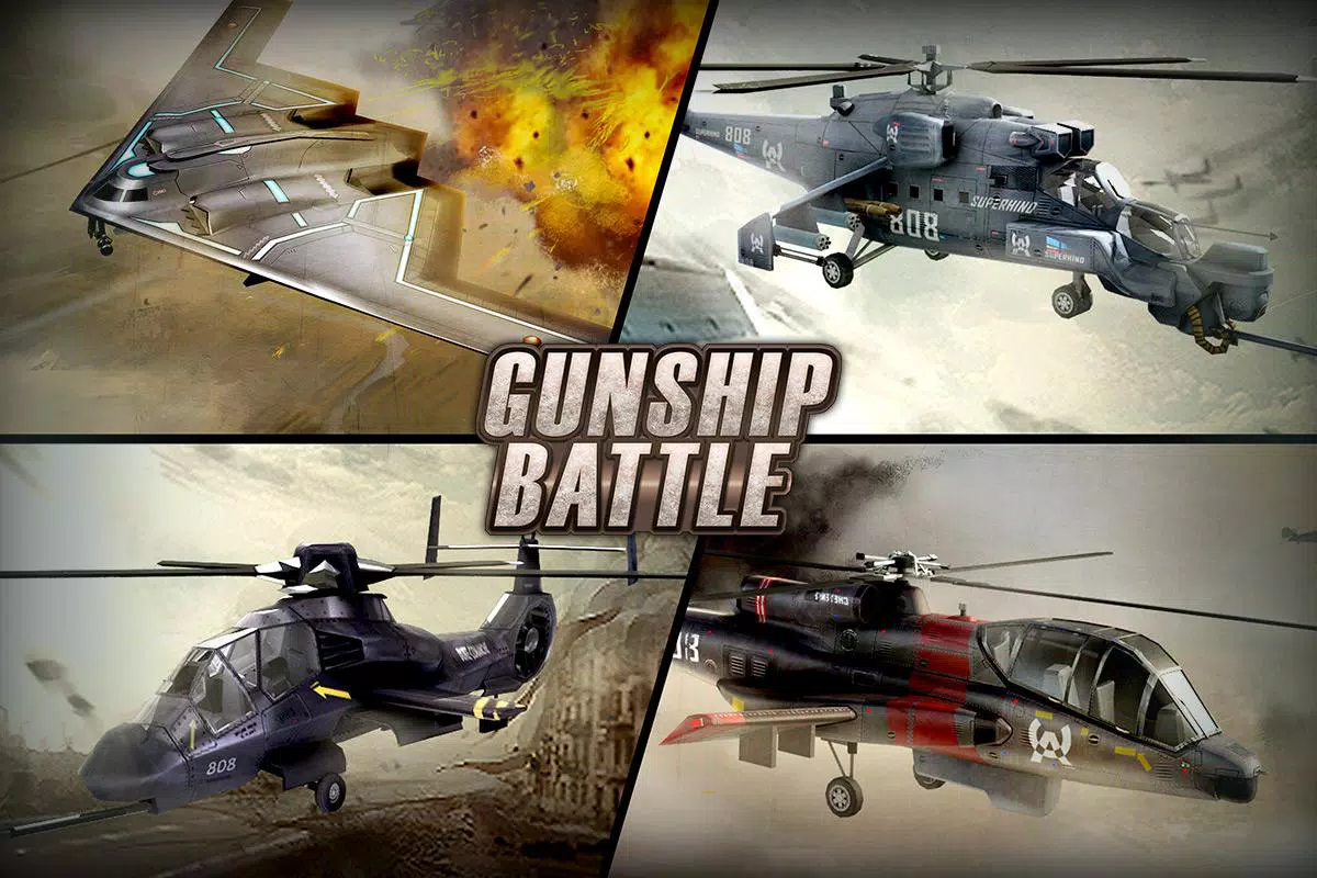 GUNSHIP BATTLE Helicopter 3D GUNSHIP BATTLE Helicopter 3D