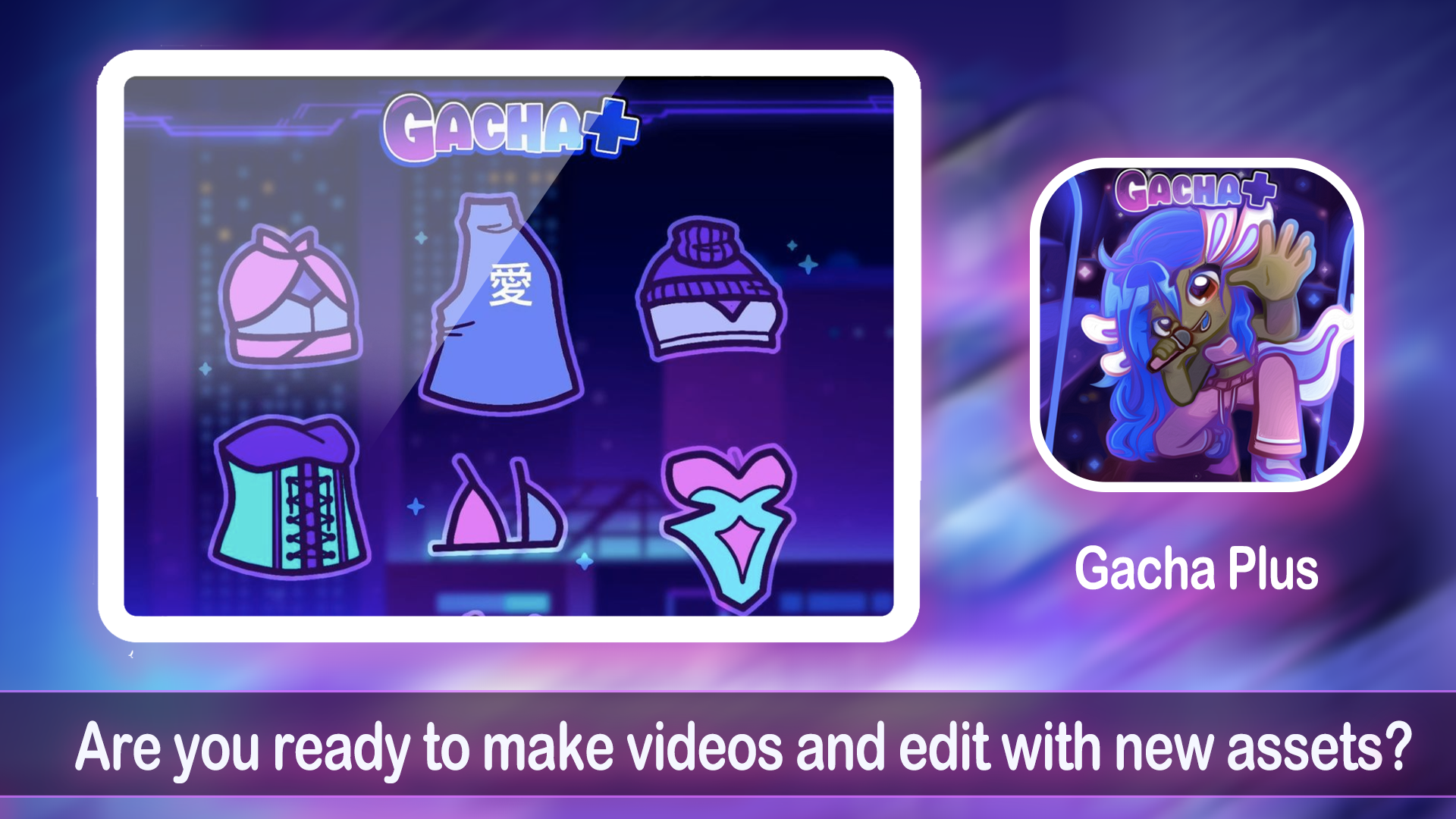 gacha plus : New Mod Studio