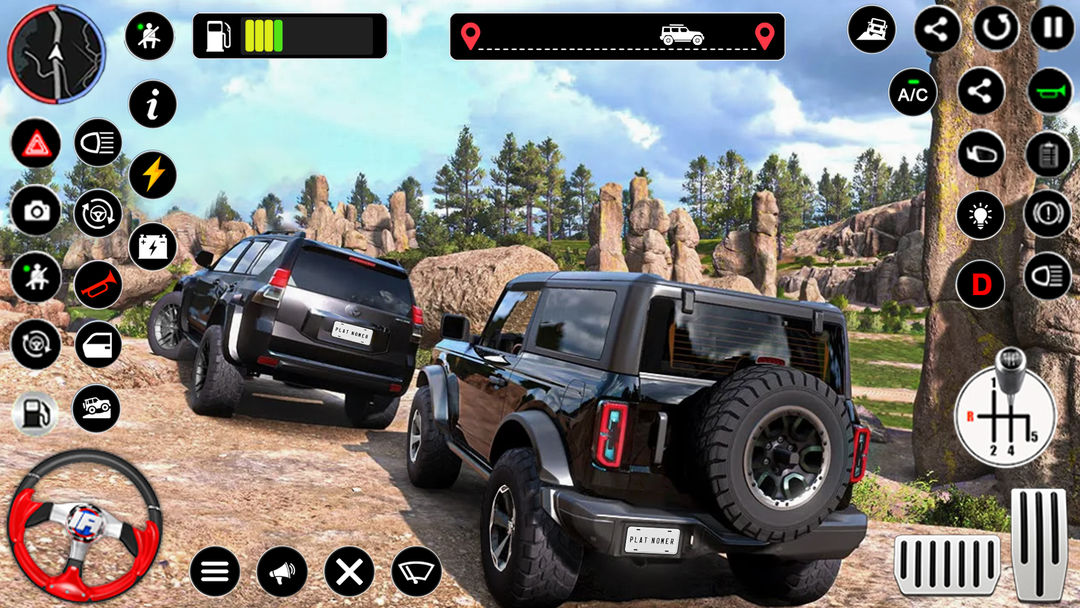 Offroad Jeep Driving Thar Game
