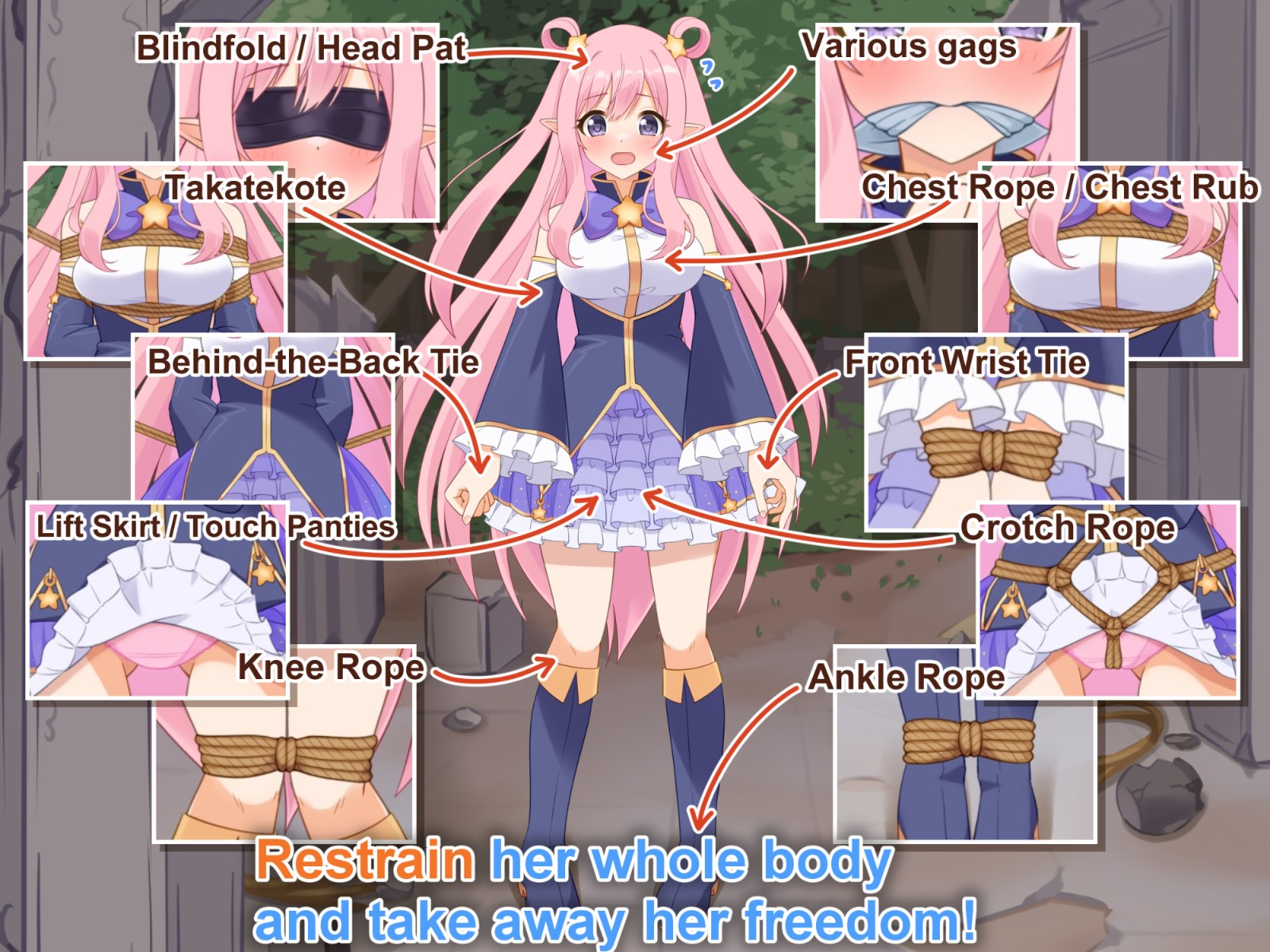 Nawanokagura II: Clothed Bondage Simulation