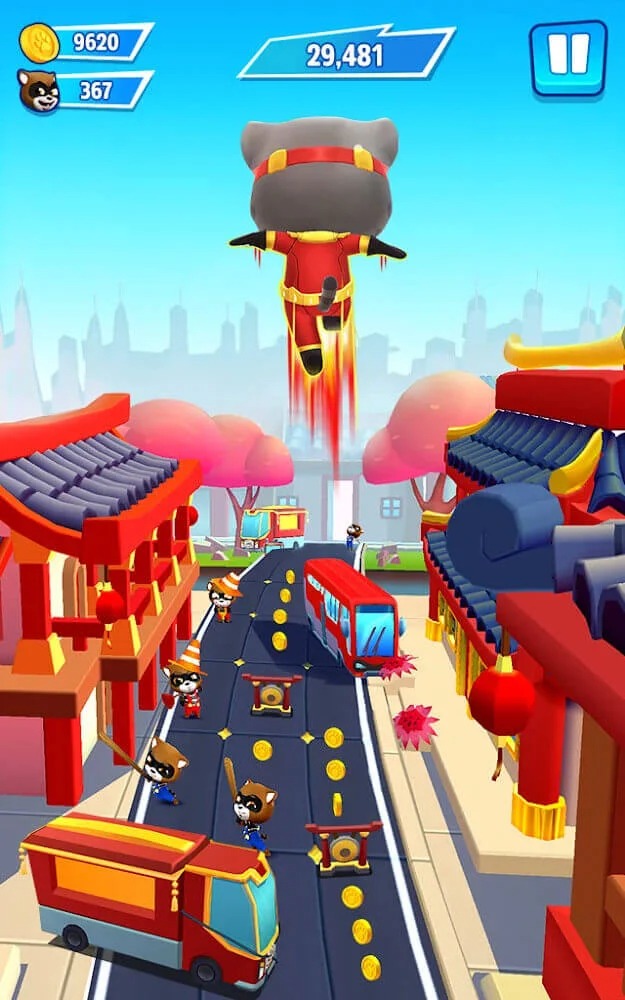Talking Tom:Hero Dash Run Talking Tom:Hero Dash Run