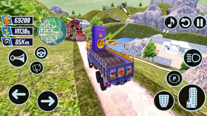 Dj Truck Gadi Simulator Game