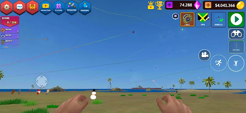CS Diamantes Pipas: Kite Game