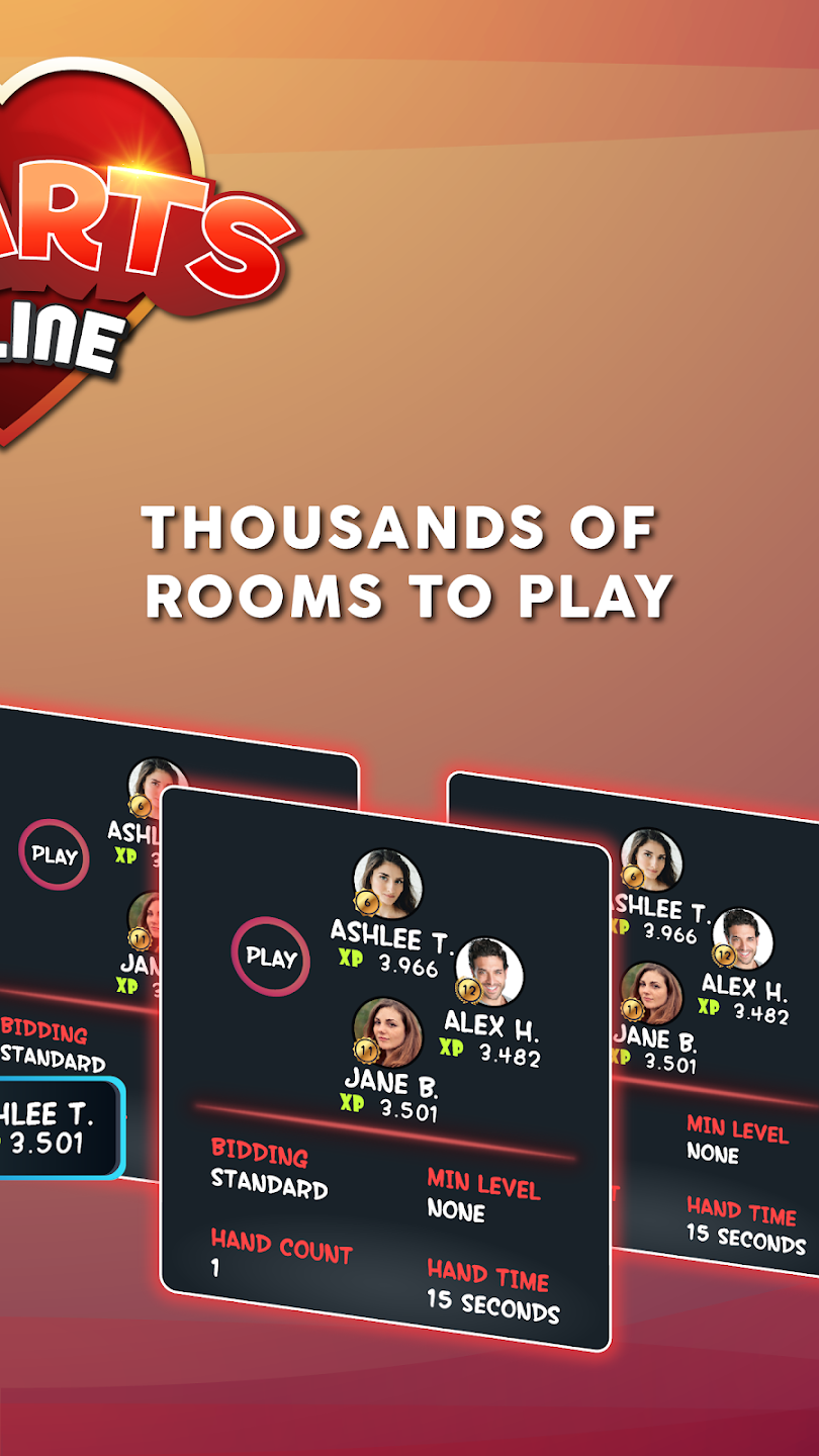 Hearts - Online Hearts Game