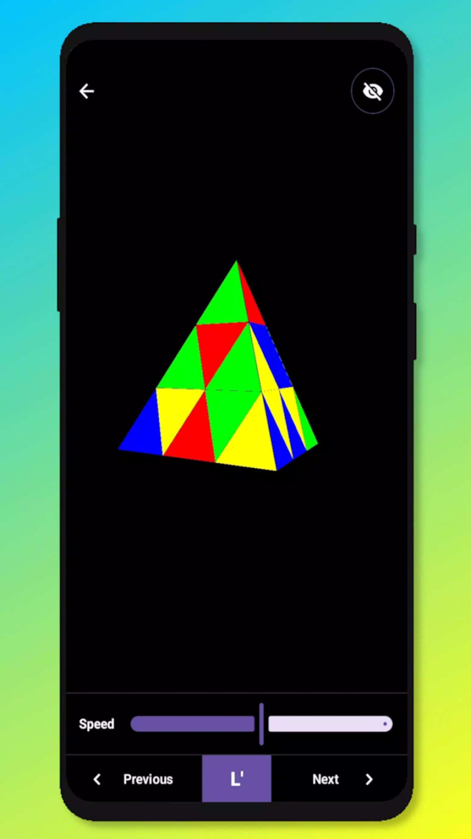 Pyramid Cube Solver