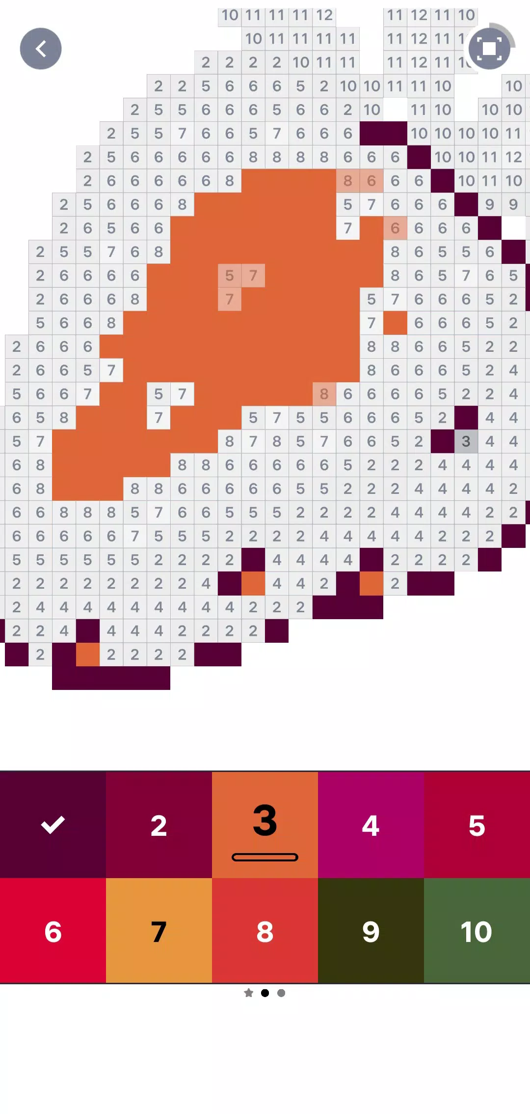 Pixel Art: Color by Number