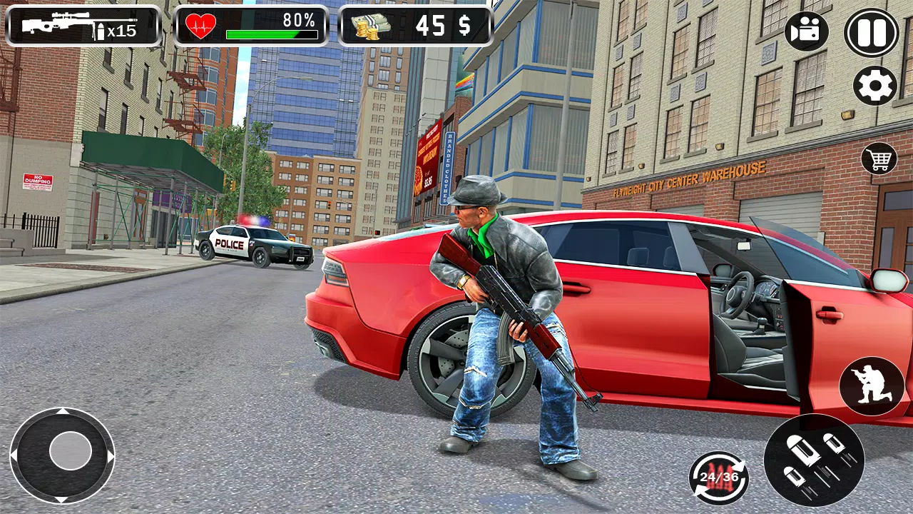 Crime Simulator Real Gangster 3D
