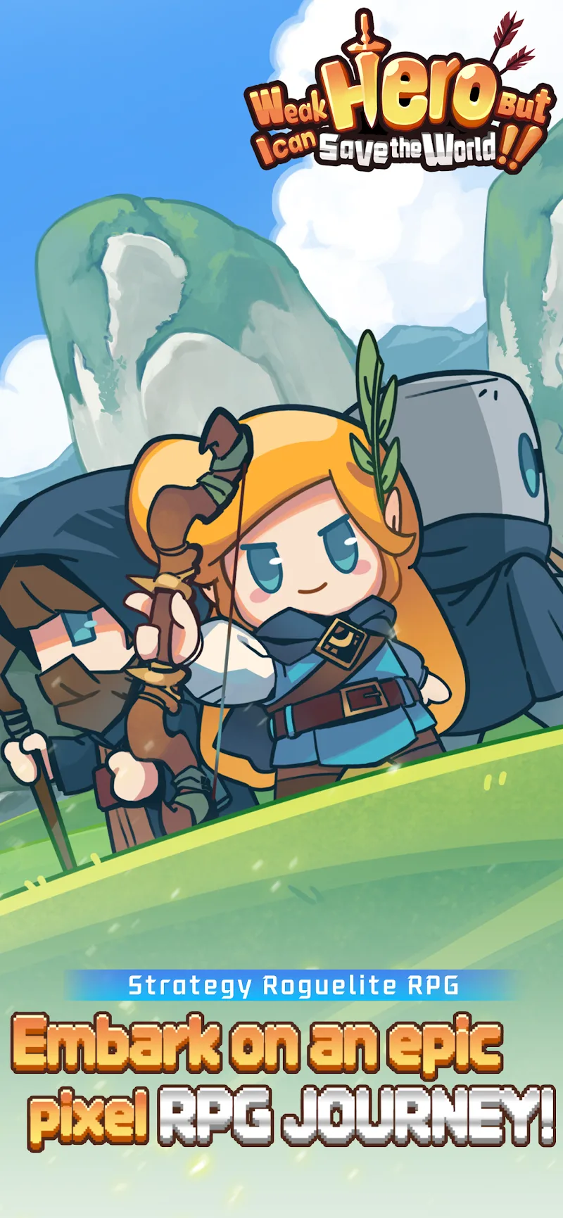 Weak Hero but save the World