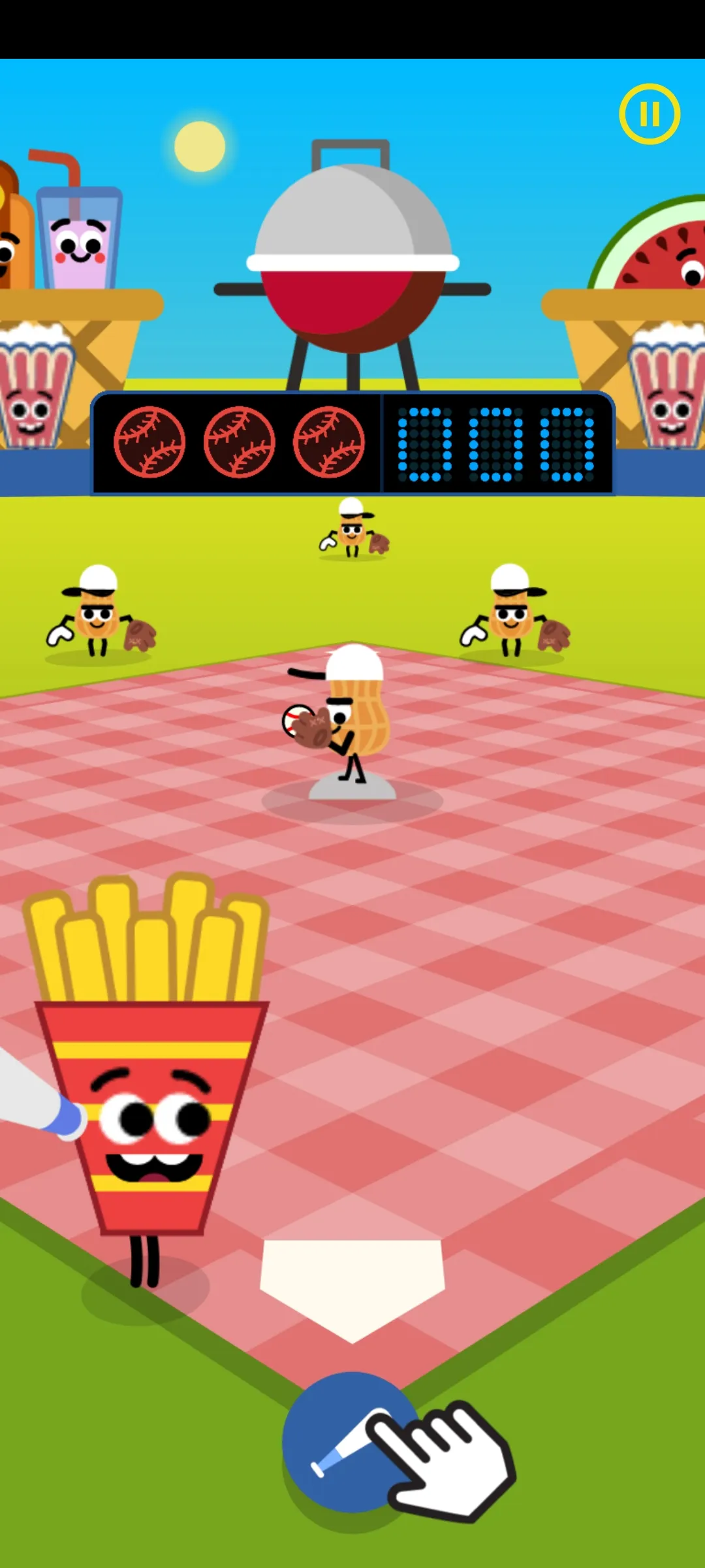Doodle Slugger : Baseball Game Doodle Slugger : Baseball Game