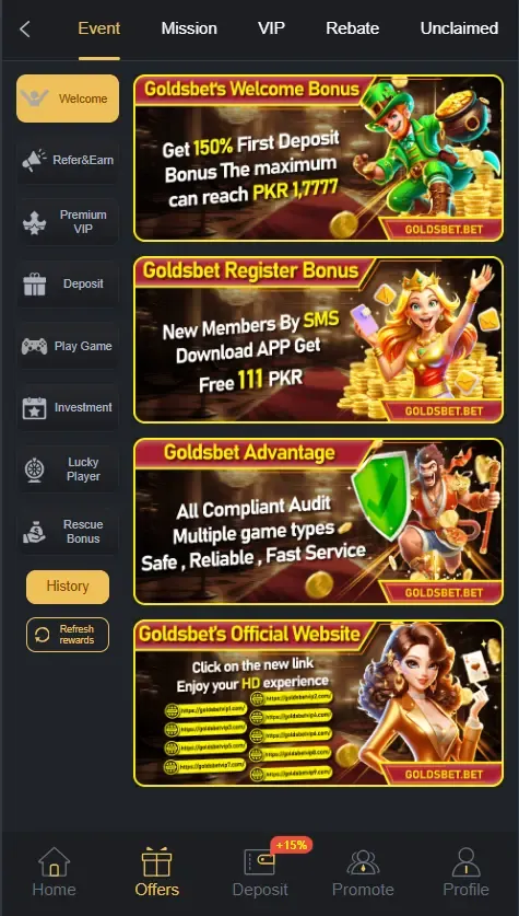 Golds Bet