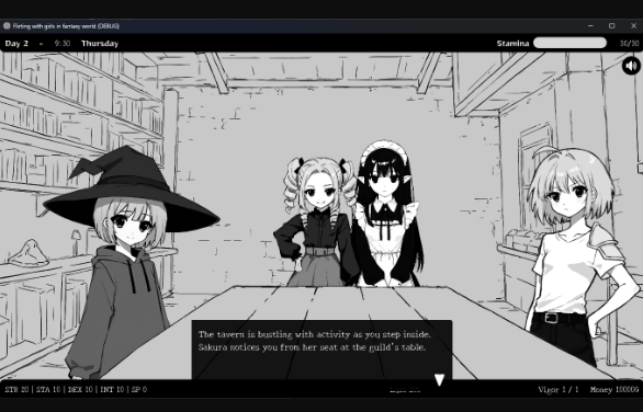 Flirting With Girls in Fantasy World Flirting With Girls in Fantasy World
