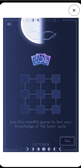 Doodle Moon -Lunar Phases Game