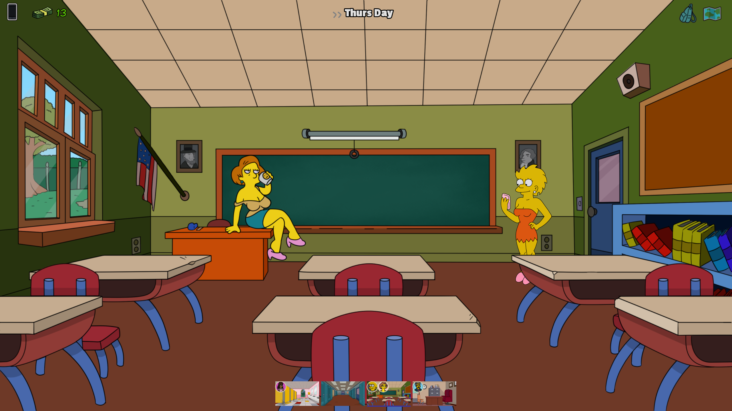The Simpsons Dating Sim APK The Simpsons Dating Sim APK