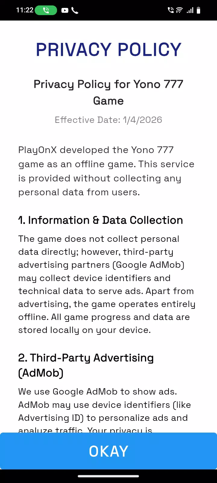 YONO 777