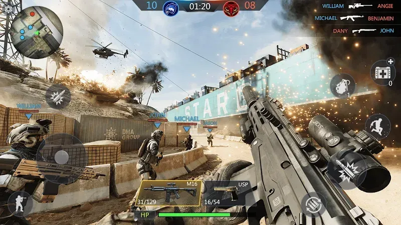 FPS Strike Ops:Modern Arena