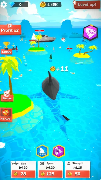 Idle Shark World Idle Shark World