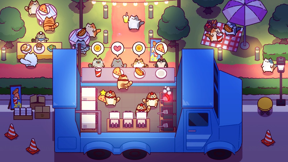 Cat Snack Bar: Cute Food Games