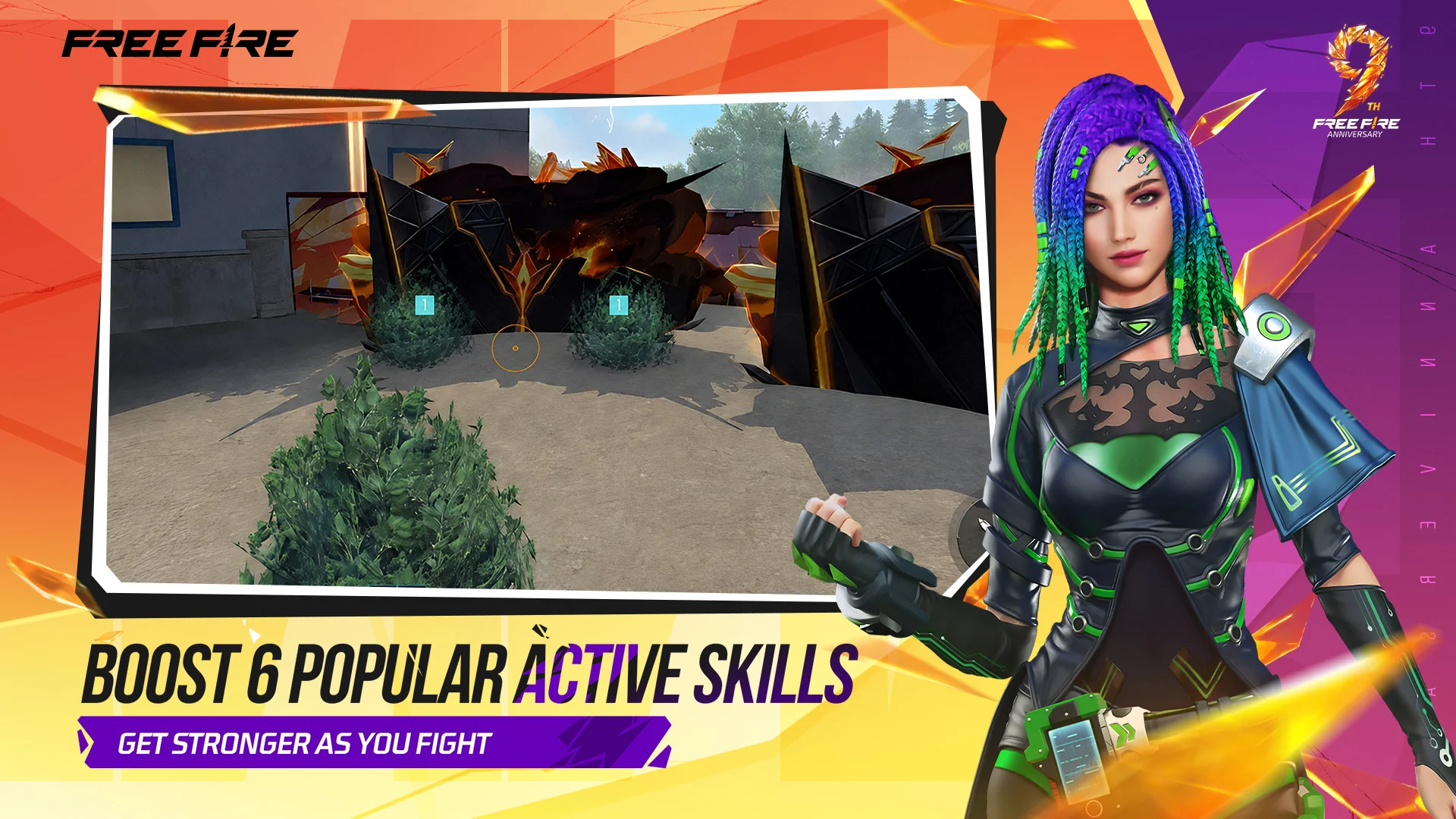 Free Fire: 9th Anniversary