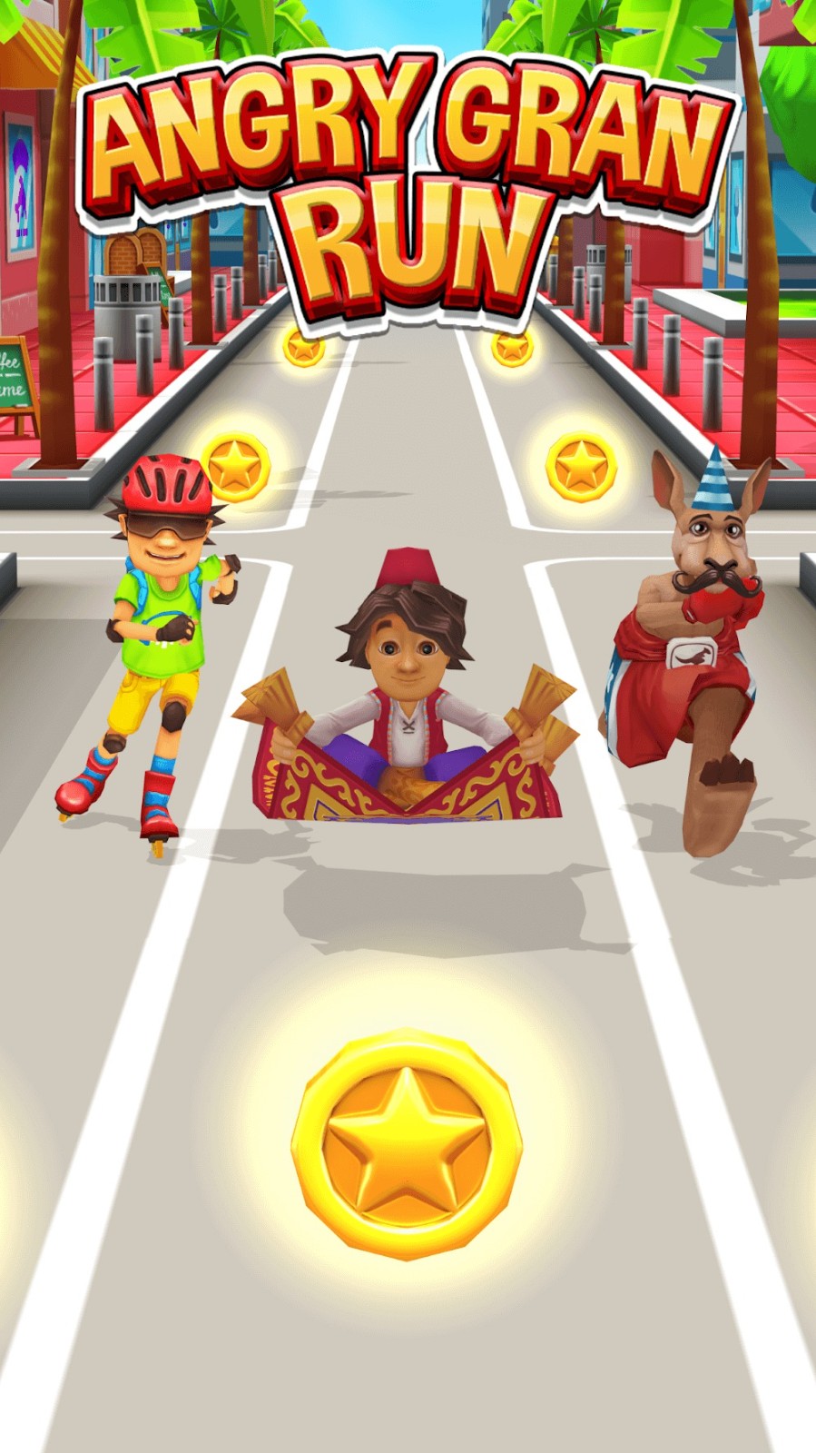 Angry Gran Run - Running Game